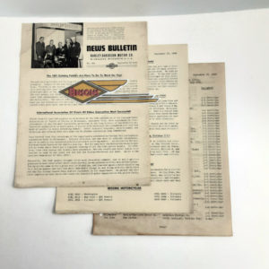 ORIGINAL HARLEY DEALER 1940 NEWS BULLETIN #866 – KNUCKLEHEAD