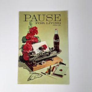 Vintage Original Coca Cola’s Spring 1969 “Pause For Living” Booklet