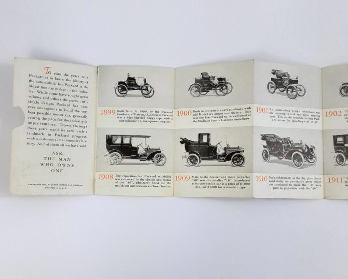 Vintage 1933 Packard "A Third Of A Century Of Progress" Sales Brochure - Image 3