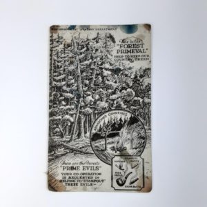 Vintage “The Forest Primeval” (Ink Blotter)