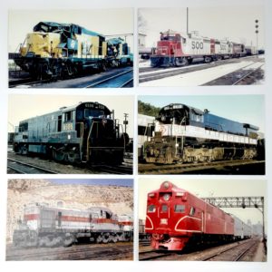 Vintage Train Railroad Postcard Nice Selection 6 Card Lot #1