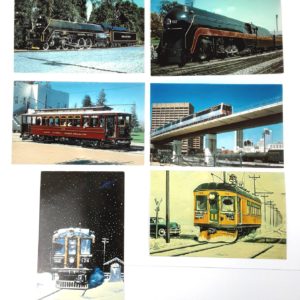 Vintage Train Railroad Postcard Nice Selection 6 Card Lot #14 – Mary Jayne’s