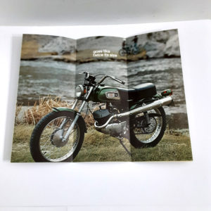 Vintage 1971 Harley-Davidson RAPIDO 125cc New Model Pamphlet