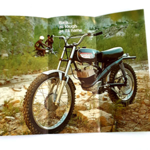 Vintage 1971 Harley-Davidson BAJA 100cc New Model Pamphlet