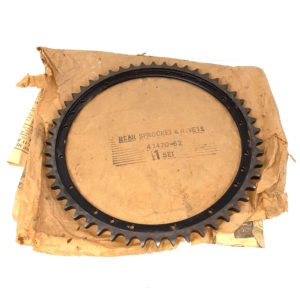 ORIGINAL HARLEY PANHEAD REAR SPROCKET #41470-62 (DIXIE)-PANHEAD, KNUCKLEHEAD