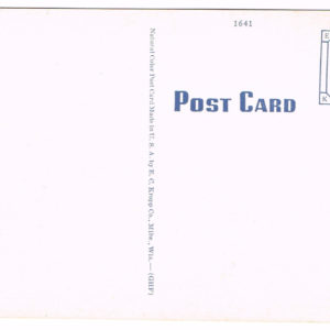 Vintage Postcard – 1940’s New Post Office, Ashland, Wis.