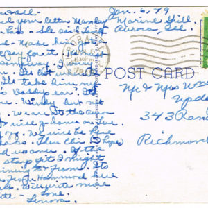 Vintage Postcard -1949  St. Charles Hospital, Aurora, Ill.