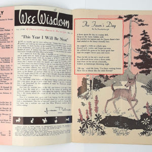 Vintage Wee Wisdom Magazine July 1953