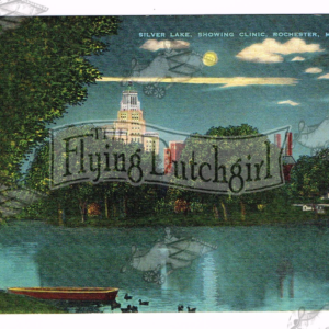 Vintage Postcard – 1949 Silver Lake, Rochester, Minn.