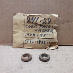 NOS ORIGINAL 1930-36 HARLEY CORK PACKING WASHER #741-29 – KNUCKLEHEAD