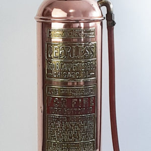 Antique RARE Peerless Copper & Brass Fire Extinguisher Chicago, IL