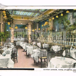 Vintage Postcard – 1922  “Hotel Atlantic”  Chicago, Ill.