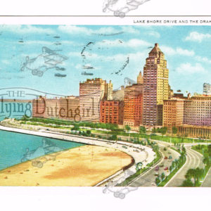 Vintage Postcard – 1949  “Lake Shore Drive”  Chicago, Ill.