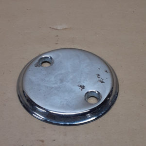 ORIGINAL HARLEY 45 INSPECTION COVER CHROMED STEEL – KNUCKLEHEAD