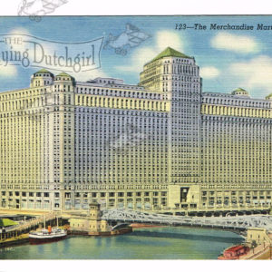 Vintage Postcard – 1930’s  “Merchandise Mart”  Chicago, Ill.