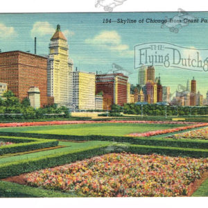 Vintage Postcard – 1930’s  “Grant Park”  Chicago, Ill.