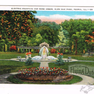 Vintage Postcard – 1930’s  “Glen Oak Park”  Peoria, Ill.