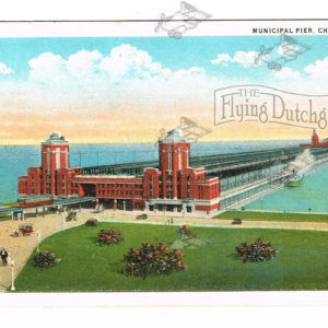 Vintage Postcard – 1930’s  “Municipal Pier”  Chicago, Ill.