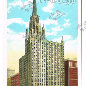 Vintage Postcard – 1950 “Chicago Temple”  Chicago, Ill.