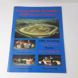 Illiana Motor Speedway Race Program (2000) Schererville, IN Molenaar Harley