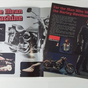 Vintage Original Harley-Davidson 1977 “Low Rider” 1st Year Sales Brochure