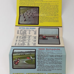 Vintage Original 1966 Daytona 200  Motorcycle Classic Race Brochure