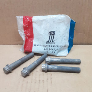 NOS ORIGINAL HARLEY CALIPER BOLTS (4) #44134-72A – SHOVELHEAD, KNUCKLEHEAD