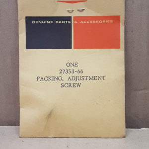 NOS ORIG HARLEY FL, XL, PACKING, ADJ SCREW/HIGH SPEED #27353-66 – KNUCKLEHEAD