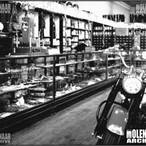 Vintage Photo “Molenaar Harley-Davidson Show Room” (1949)