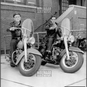 Vintage Photo “Riding Generations” Molenaar Harley-Davidson – 1956 FL