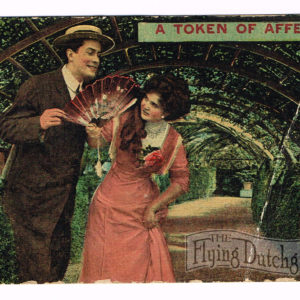 Vintage Postcard – 1912  “A Token Of Affection”  Joliet, Ill.