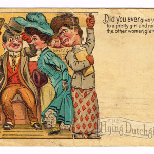 Vintage Comical Postcard – 1909  “Did you Ever…”  Chicago, Ill.