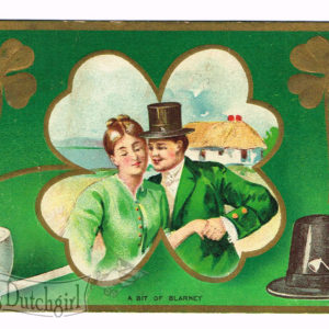 Vintage Postcard – 1912  “A Bit of Blarney”  Streator, Ill.