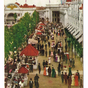 Vintage Postcard – 1904  “White City”  Amusement Park Woodlawn Chicago, Ill.