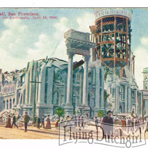 Vintage Postcard – 1909  “City Hall”  San Francisco, Calif.