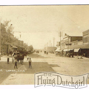 Vintage Postcard – 1911  “Main Street”  Lamar, Colo.