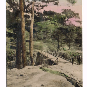 Vintage Postcard – 1918  “Road near Baguio”  Manila, P. I.