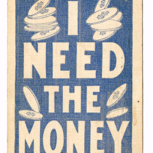 Vintage Eastern European Postcard – 1907  “I Need the Money”  Campus, Ill.