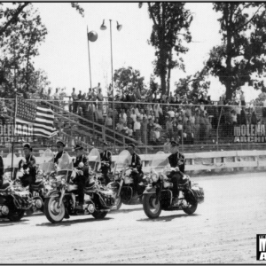 Vintage Molenaar Harley-Davidson Photo – Illiana Lucky Wheels M/C 1950s