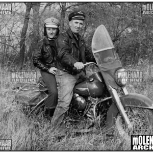 Vintage Photo “Couple at the Field Meet” Molenaar Harley (1950)