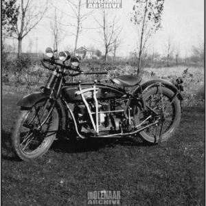 Vintage Molenaar Harley-Davidson Photo – Harry Molenaar’s Henderson 4 Cylinder