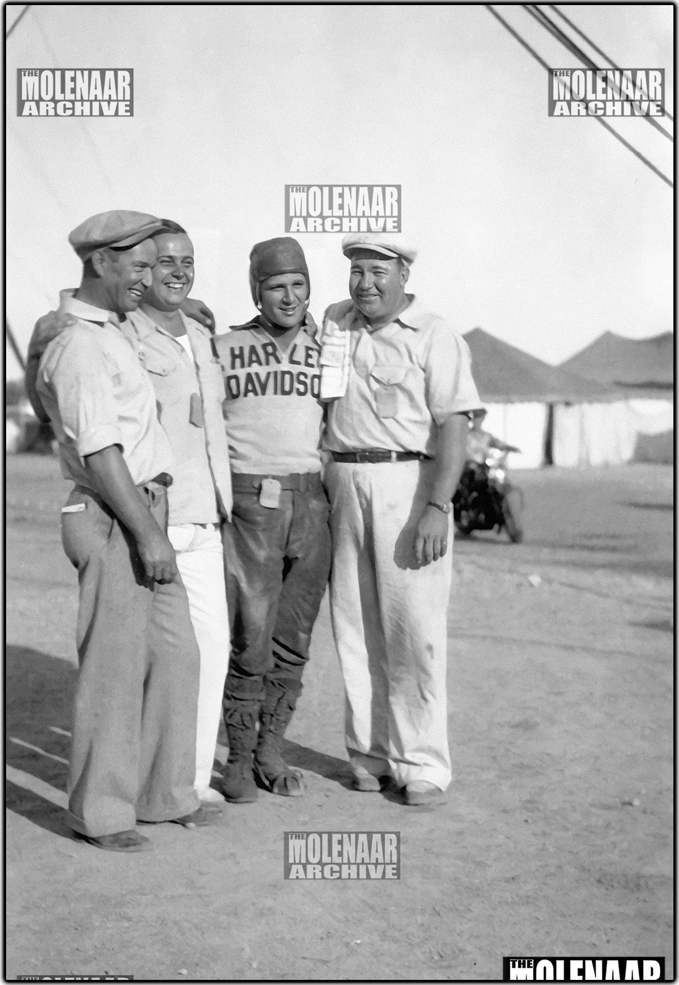 Vintage Molenaar Harley-Davidson - Unpublished Tommy Hayes, Walter C. Davidson