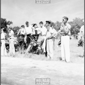 Vintage Molenaar Harley Photo – Team Member John Ewen & Kid Brother