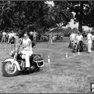 Vintage Photo “Walter Backherms” Molenaar Harley-Davidson