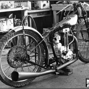 Vintage Photo “Molenaar Collection: Harley CAC Factory Racer”