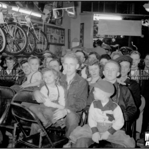 Vintage Photo “MC Club Meeting” Magner’s Harley-Davidson 1953