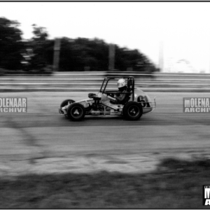 Vintage Race Photo Midget Cars at Molenaar/Illiana Motor Speedway