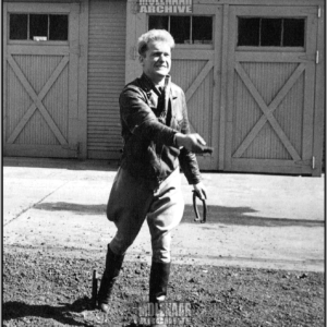 Vintage Photo Harry Molenaar Tossing Horse Shoes – Harley-Davidson