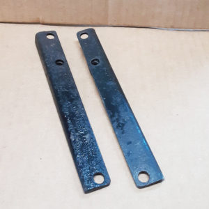 ORIG HARLEY HYDRA-GLIDE POLICE WINDSHIELD FORK BRACKETS #58095-49 PANHEAD