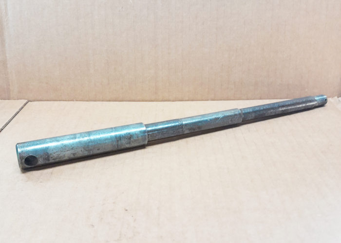 ORIGINAL HARLEY GLIDE FRONT AXLE - PANHEAD, SERVI-CAR, KNUCKLEHEAD